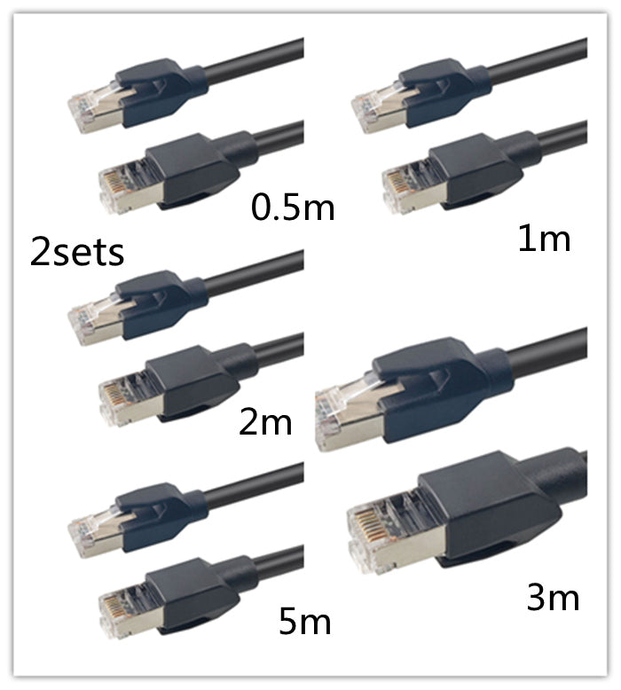 Gaorou Super Category 6 Gigabit High-speed Double-shielded Network Cable My Store