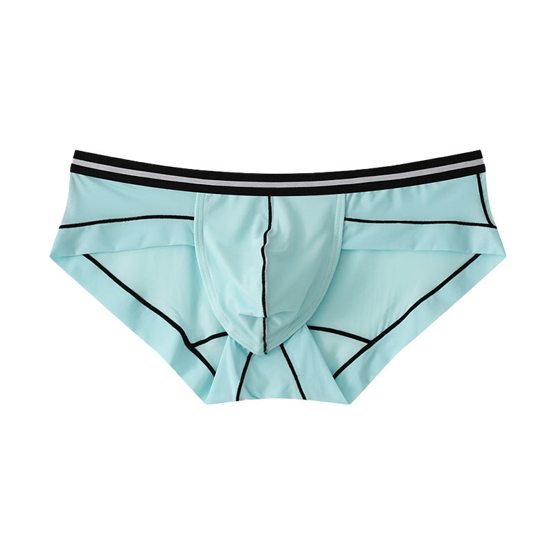 Ice Silk Men's Triangle Underwear
