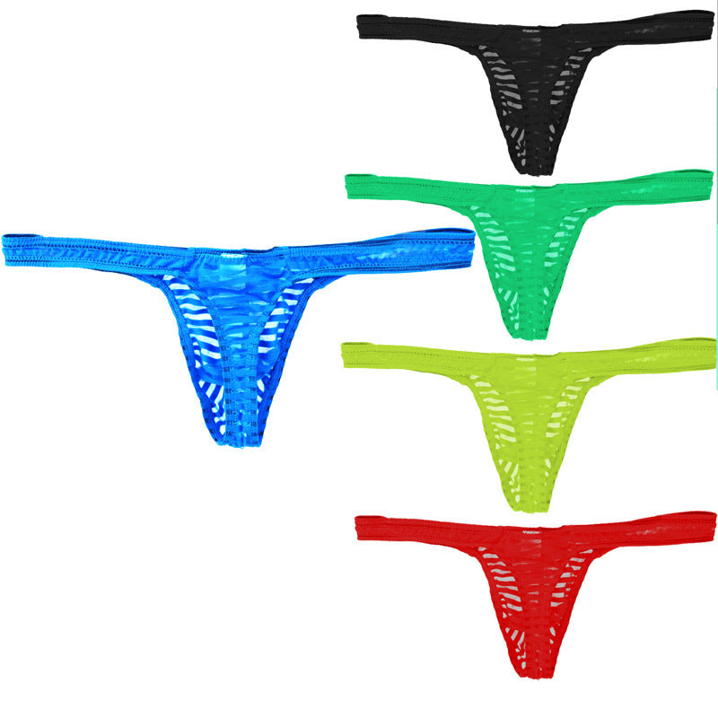 Men's T-shaped Breathable Low Waist U Convex Underwear
