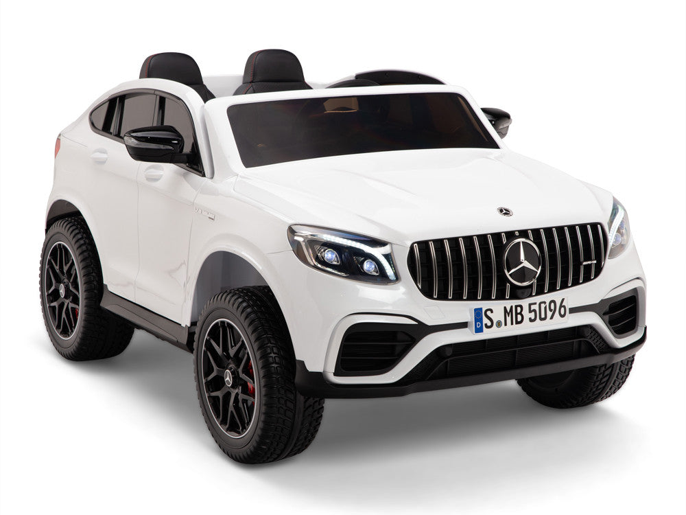 12V Power Mercedes GLC63S 2 SEAT Children's Electric Ride-on Car with Wheels