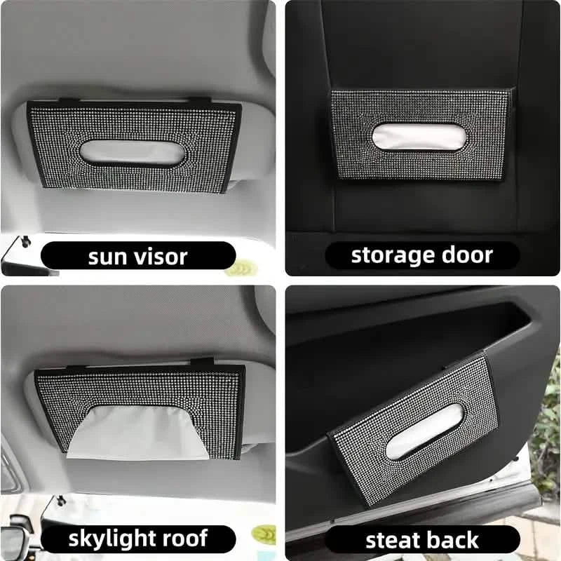 Glitter Sunscreen Tissue Box