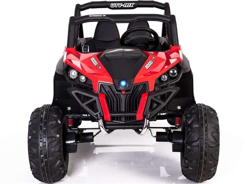 12v Red Mini Moto UTV 4x4 with Remote Control (2.4ghz RC)