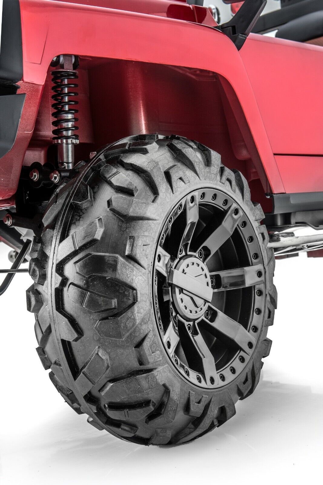 SUPERtrax® Warrior Children's Ride-On Toy - Glossy Crimson
