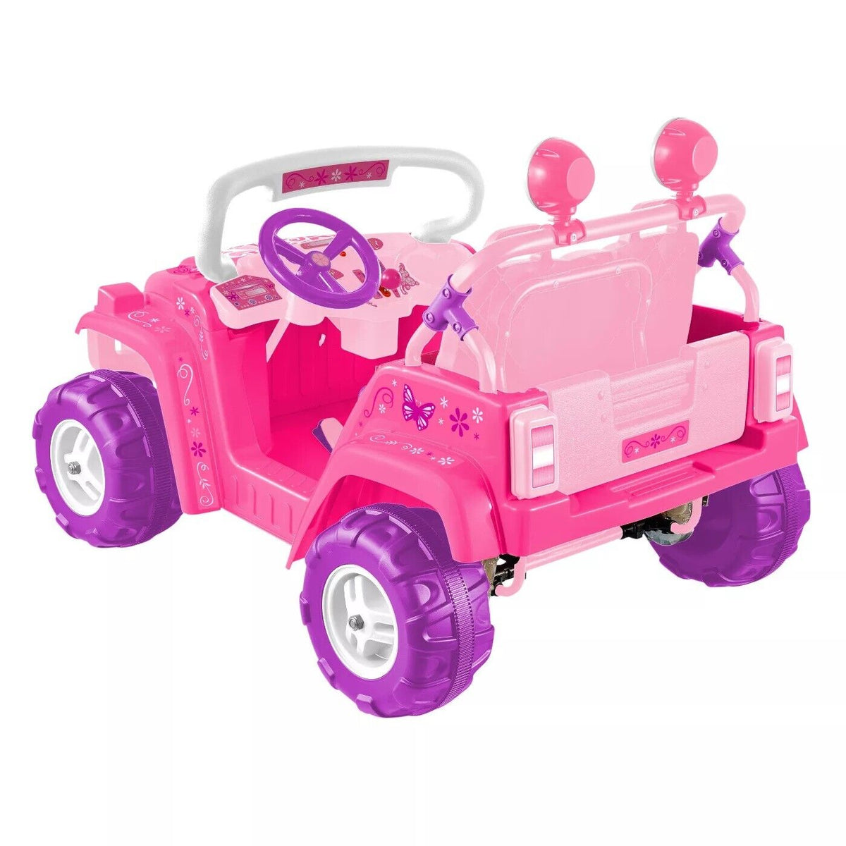 Kid Motorz 12V Surfer Chick 4x4 Ride-On - Bubblegum Pink - Complimentary Delivery & Hassle-Free Exchange!