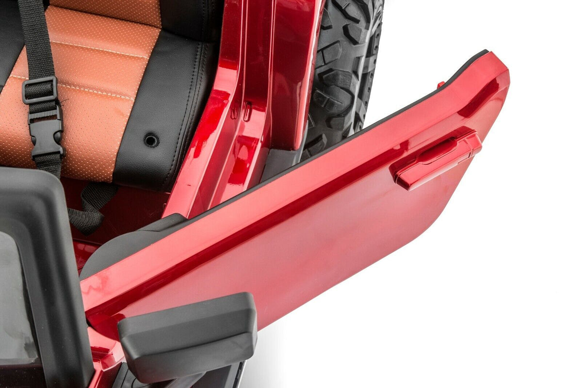 SUPERtrax® Warrior Children's Ride-On Toy - Glossy Crimson
