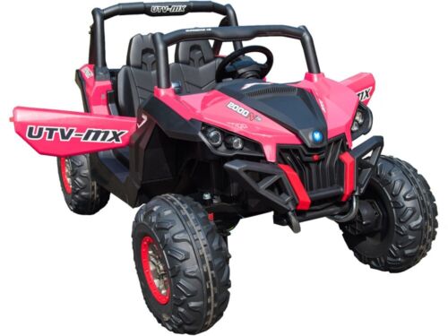Pink 12v Mini Moto UTV 4x4 with Remote Control (2.4ghz RC)