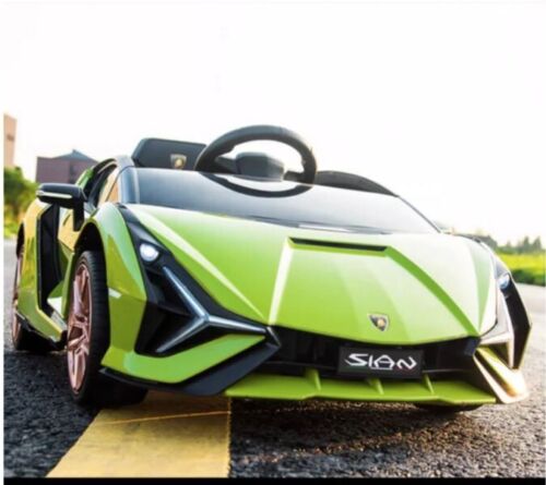Lamborghini Sian Children's Electric Ride-On Car with Remote Control