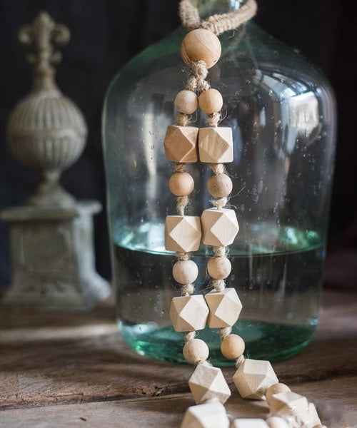 Solid Wood Handmade Rustic Curtain Tiebacks