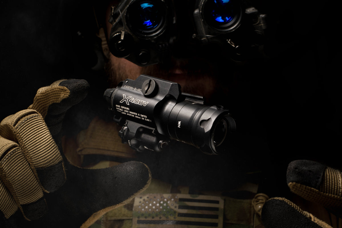 SureFire X400VH - 350 Lumens White Light & Infrared Laser - Fits MasterFire Holsters